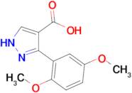 5-(2,5-dimethoxyphenyl)-1H-pyrazole-4-carboxylic acid