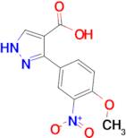 5-(4-methoxy-3-nitrophenyl)-1H-pyrazole-4-carboxylic acid