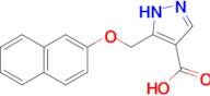 5-[(naphthalen-2-yloxy)methyl]-1H-pyrazole-4-carboxylic acid