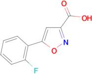 5-(2-fluorophenyl)-1,2-oxazole-3-carboxylic acid