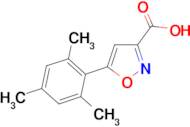 5-(2,4,6-trimethylphenyl)-1,2-oxazole-3-carboxylic acid