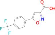 5-[4-(trifluoromethyl)phenyl]-1,2-oxazole-3-carboxylic acid