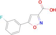 5-(3-fluorophenyl)-1,2-oxazole-3-carboxylic acid