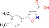 5-(3,4-dimethylphenyl)-1,2-oxazole-3-carboxylic acid