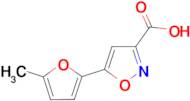 5-(5-methylfuran-2-yl)-1,2-oxazole-3-carboxylic acid