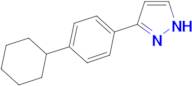 5-(4-cyclohexylphenyl)-1H-pyrazole