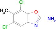 5,7-dichloro-6-methyl-1,3-benzoxazol-2-amine