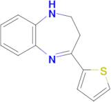 4-(thiophen-2-yl)-2,3-dihydro-1H-1,5-benzodiazepine