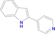 2-(pyridin-4-yl)-1H-indole