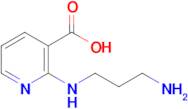 2-[(3-aminopropyl)amino]pyridine-3-carboxylic acid