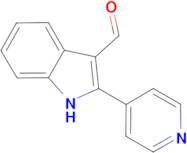 2-(pyridin-4-yl)-1H-indole-3-carbaldehyde