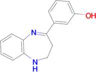 3-(2,3-dihydro-1H-1,5-benzodiazepin-4-yl)phenol