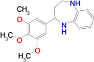 2-(3,4,5-trimethoxyphenyl)-2,3,4,5-tetrahydro-1H-1,5-benzodiazepine