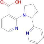 2-[2-(pyridin-2-yl)pyrrolidin-1-yl]pyridine-3-carboxylic acid