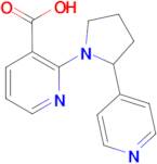 2-[2-(pyridin-4-yl)pyrrolidin-1-yl]pyridine-3-carboxylic acid