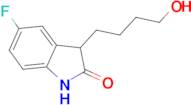 5-fluoro-3-(4-hydroxybutyl)-2,3-dihydro-1H-indol-2-one