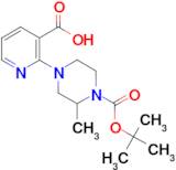 2-{4-[(tert-butoxy)carbonyl]-3-methylpiperazin-1-yl}pyridine-3-carboxylic acid