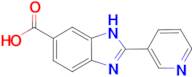 2-(pyridin-3-yl)-1H-1,3-benzodiazole-6-carboxylic acid