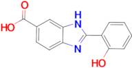 2-(2-hydroxyphenyl)-1H-1,3-benzodiazole-6-carboxylic acid
