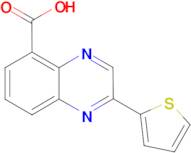 2-(thiophen-2-yl)quinoxaline-5-carboxylic acid