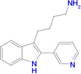 4-[2-(pyridin-3-yl)-1H-indol-3-yl]butan-1-amine