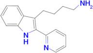 4-[2-(pyridin-2-yl)-1H-indol-3-yl]butan-1-amine