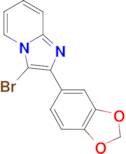 2-(2H-1,3-benzodioxol-5-yl)-3-bromoimidazo[1,2-a]pyridine