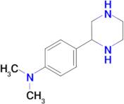 N,N-dimethyl-4-(piperazin-2-yl)aniline