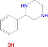 3-(piperazin-2-yl)phenol