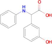 2-(3-hydroxyphenyl)-2-(phenylamino)acetic acid