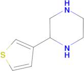 2-(thiophen-3-yl)piperazine