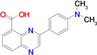 3-[4-(dimethylamino)phenyl]quinoxaline-5-carboxylic acid