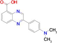 2-[4-(dimethylamino)phenyl]quinoxaline-5-carboxylic acid