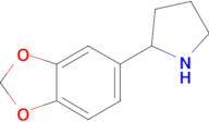 2-(2H-1,3-benzodioxol-5-yl)pyrrolidine