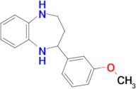 2-(3-methoxyphenyl)-2,3,4,5-tetrahydro-1H-1,5-benzodiazepine