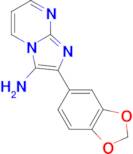 2-(2H-1,3-benzodioxol-5-yl)imidazo[1,2-a]pyrimidin-3-amine