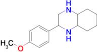 2-(4-methoxyphenyl)-decahydroquinoxaline