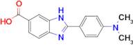 2-[4-(dimethylamino)phenyl]-1H-1,3-benzodiazole-6-carboxylic acid