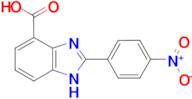 2-(4-nitrophenyl)-1H-1,3-benzodiazole-7-carboxylic acid