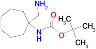 tert-butyl N-[1-(aminomethyl)cycloheptyl]carbamate