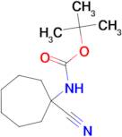 tert-butyl N-(1-cyanocycloheptyl)carbamate