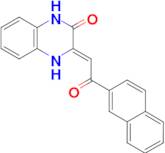 (3Z)-3-[2-(naphthalen-2-yl)-2-oxoethylidene]-1,2,3,4-tetrahydroquinoxalin-2-one