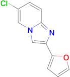 6-chloro-2-(furan-2-yl)imidazo[1,2-a]pyridine