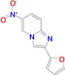 2-(furan-2-yl)-6-nitroimidazo[1,2-a]pyridine