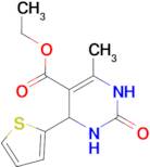 ethyl 6-methyl-2-oxo-4-(thiophen-2-yl)-1,2,3,4-tetrahydropyrimidine-5-carboxylate