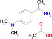 4-(1-aminoethyl)-N,N-dimethylaniline; acetic acid