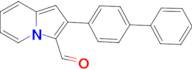 2-{[1,1'-biphenyl]-4-yl}indolizine-3-carbaldehyde