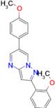 2-(2-methoxyphenyl)-6-(4-methoxyphenyl)pyrazolo[1,5-a]pyrimidine