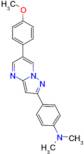 4-[6-(4-methoxyphenyl)pyrazolo[1,5-a]pyrimidin-2-yl]-N,N-dimethylaniline