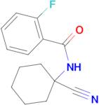 N-(1-cyanocyclohexyl)-2-fluorobenzamide